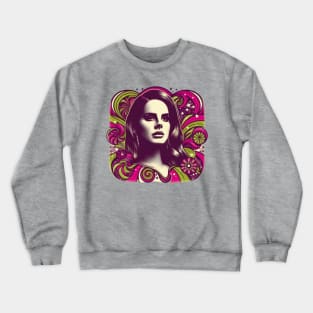 Lana Del Rey -  Psychedelic Glamour Crewneck Sweatshirt